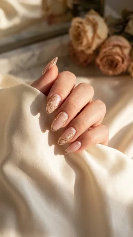 Keindahan Nail Art Fall yang Terinspirasi dari Kesunyian Hutan: Warna Muda dan Kemisteriusan Alam