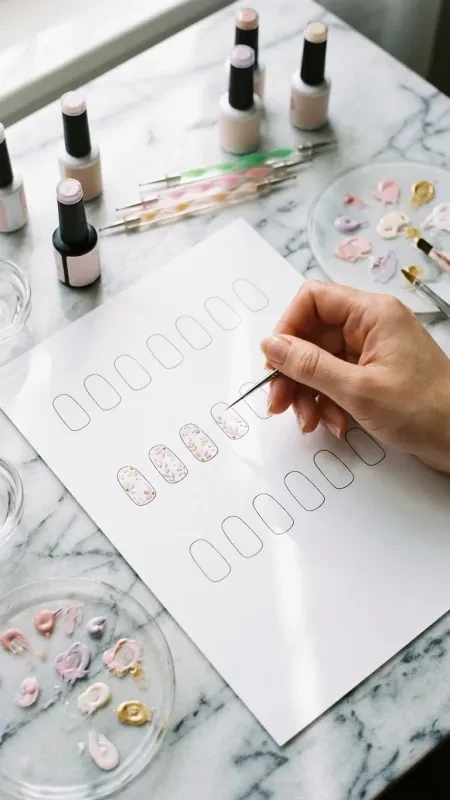 Ketenangan dalam Pucat: Seni Nail Art Pastel yang Menggoda untuk Dicoba